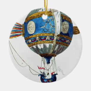 Entwerfen Sie für einen Heißluftballon mit einem Keramikornament
