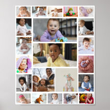 Entwerfen Sie Ihr eigenes 22 Foto Collage Poster