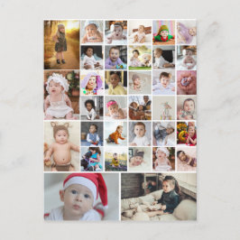 Entwerfen Sie Ihr eigenes 35 Foto Collage Poster Postkarte