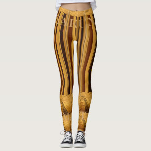 Entwerfen Sie Ihr eigenes Afrika-Giraffen-Tiermust Leggings