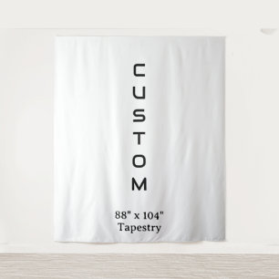 Entwerfen Sie Ihr eigenes einfaches 88" x 104" Ext Wandteppich