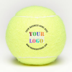 Entwerfen Sie Ihr eigenes Firmenlogo und Text-Tenn Tennisbälle