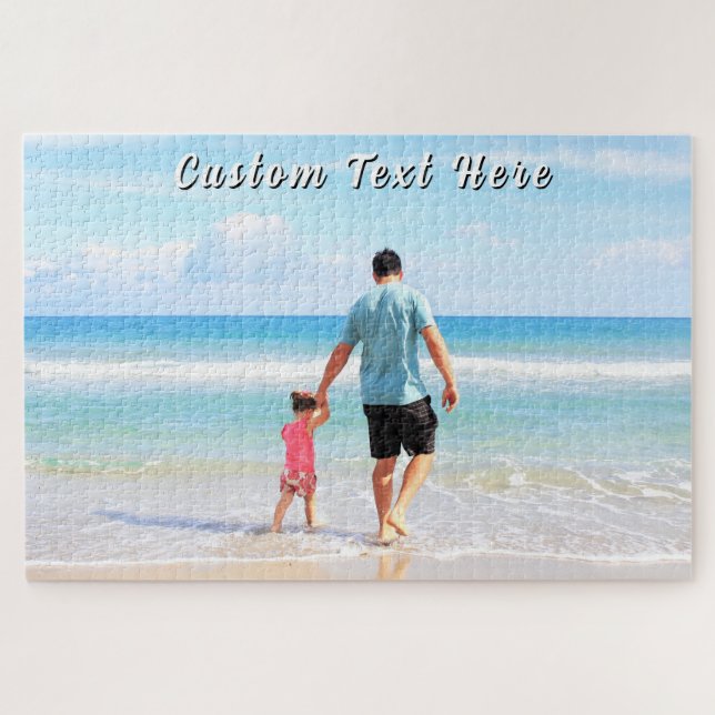 Entwerfen Sie Ihr eigenes Fotopuzzle-Geschenk mit  (Horizontal)