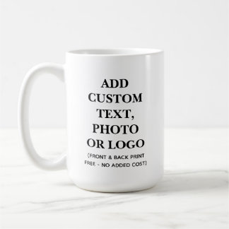 Entwerfen Sie Ihr eigenes individuelles Design 15o Kaffeetasse