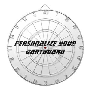Entwerfen Sie Ihr eigenes individuelles personalis Dartscheibe