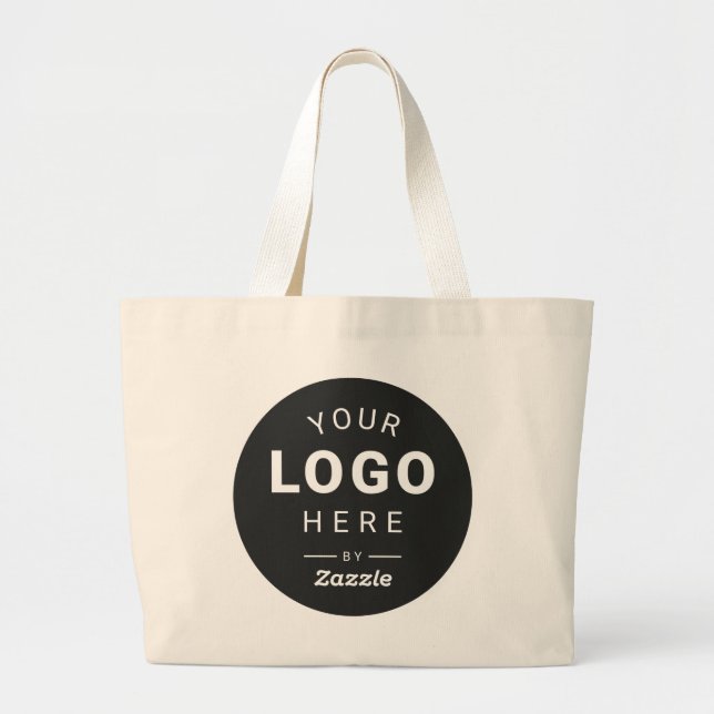 Entwerfen Sie Ihr eigenes Logo-Design Jumbo Stoffbeutel (Vorne)
