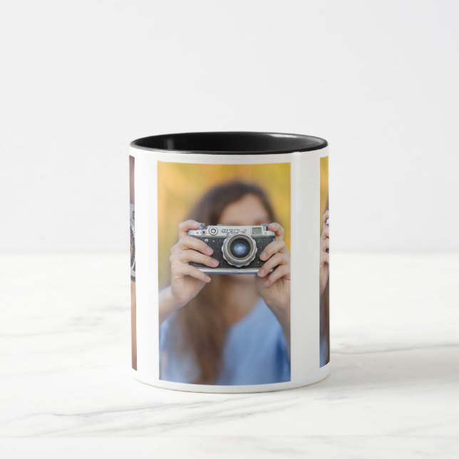 Entwerfen Sie Ihr eigenes Personalisiertes Drei-Fo Tasse (Zentrum)