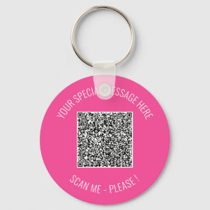 Entwerfen Sie Ihr eigenes QR-Code-Schlüsselanhänge Schlüsselanhänger