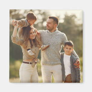 Entwerfen Sie Ihr eigenes Single-Foto Magnet