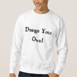 Entwerfen Sie Ihr eigenes Weiß Sweatshirt
