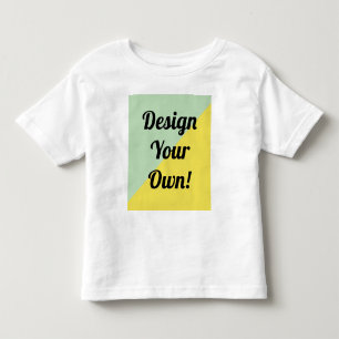 Entwerfen Sie Ihr personifizieren Geschenk Kleinkind T-shirt