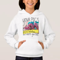 Entwerfen Sie Ihr Sweatshirt! Personalisiertes Fot