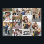 Entwerfen Sie Ihre eigene 10 FotoCollage Magnetkarte<br><div class="desc">Passen Sie Ihre persönliche Fotografie an. Sie können dieses maßgeschneiderte Produkt für besondere Anlässe wie Hochzeiten, Geburtstage, Weihnachten, Feiertage, Memorials, Abschluss, Geburtstage und vieles mehr machen. Es kann auch als Geschenk an Ihre beste Freundin, nahe Freundin, Familie und Verwandte gegeben werden.</div>