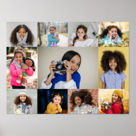 Entwerfen Sie Ihre eigene 11 FotoCollage Poster