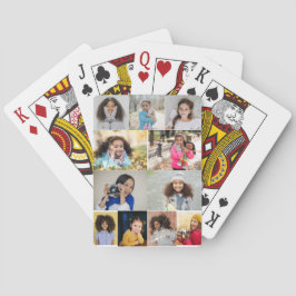 Entwerfen Sie Ihre eigene 11 FotoCollage Spielkarten