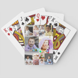 Entwerfen Sie Ihre eigene 14 FotoCollage Spielkarten