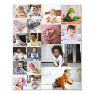 Entwerfen Sie Ihre eigene 18 FotoCollage Fotodruck