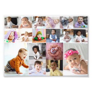 Entwerfen Sie Ihre eigene 18 FotoCollage Fotodruck