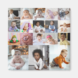 Entwerfen Sie Ihre eigene 18 FotoCollage Magnet