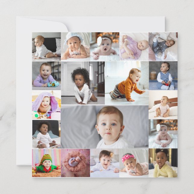 Entwerfen Sie Ihre eigene 19 FotoCollage (Vorderseite)