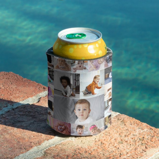 Entwerfen Sie Ihre eigene 19 FotoCollage Dosenkühler (In Situ Pool)
