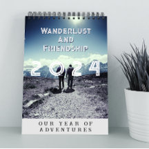 Entwerfen Sie Ihre eigene 2024 Foto Friends Travel