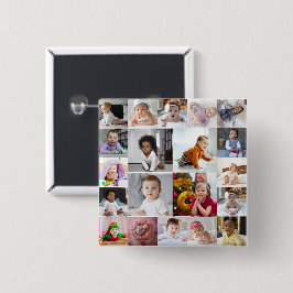 Entwerfen Sie Ihre eigene 20 FotoCollage Button