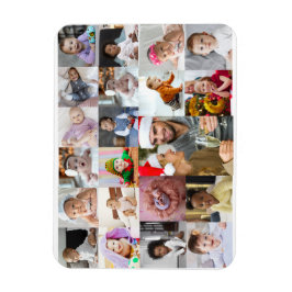 Entwerfen Sie Ihre eigene 21 FotoCollage Magnet