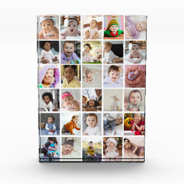 Entwerfen Sie Ihre eigene 30 FotoCollage Fotoblock