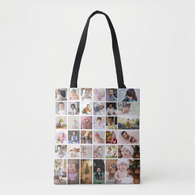 Entwerfen Sie Ihre eigene 35 FotoCollage Tasche (Vorderseite)