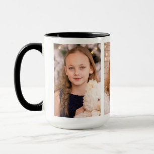 Entwerfen Sie Ihre eigene 3 FotoCollage Tasse