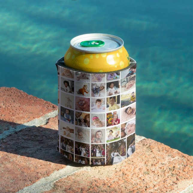 Entwerfen Sie Ihre eigene 40 FotoCollage Dosenkühler (In Situ Pool)