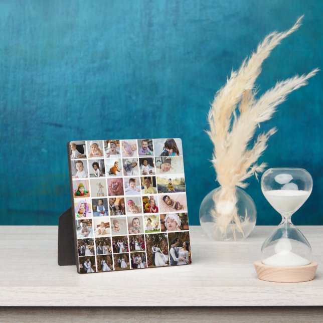 Entwerfen Sie Ihre eigene 40 FotoCollage Fotoplatte (InSitu)