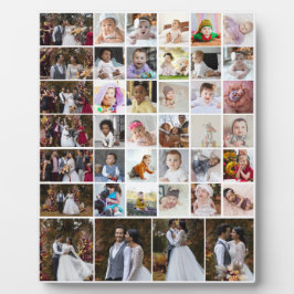 Entwerfen Sie Ihre eigene 40 FotoCollage Fotoplatte