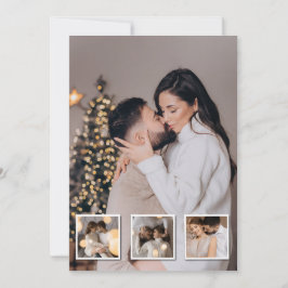 Entwerfen Sie Ihre eigene 4-FotoCollage Dankeskarte