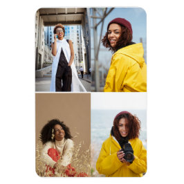 Entwerfen Sie Ihre eigene 4-FotoCollage Magnet