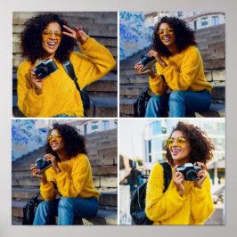 Entwerfen Sie Ihre eigene 4-FotoCollage Poster