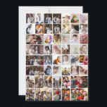 Entwerfen Sie Ihre eigene 50 FotoCollage Feiertagskarte<br><div class="desc">Passen Sie Ihre Fotografie an. Sie können dieses maßgeschneiderte Produkt für besondere Anlässe wie Hochzeiten,  Geburtstage,  Weihnachten,  Feiertage,  Memorials,  Abschluss,  Geburtstage und vieles mehr machen. Es kann auch als Geschenk an Ihre beste Freundin,  nahe Freundin,  Familie und Verwandte gegeben werden.</div>