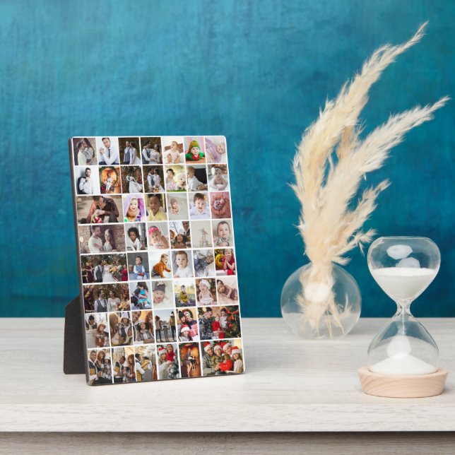 Entwerfen Sie Ihre eigene 50 FotoCollage Fotoplatte (Seite)