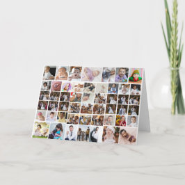 Entwerfen Sie Ihre eigene 50 FotoCollage Karte