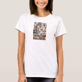 Entwerfen Sie Ihre eigene 50 FotoCollage T-Shirt