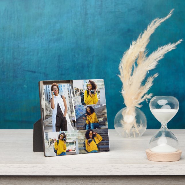 Entwerfen Sie Ihre eigene 5-FotoCollage Fotoplatte (InSitu)