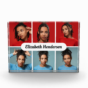 Entwerfen Sie Ihre eigene 6 FotoCollage Fotoblock