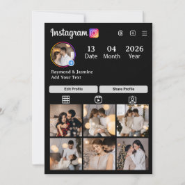 Entwerfen Sie Ihre eigene 7 FotoCollage Karte