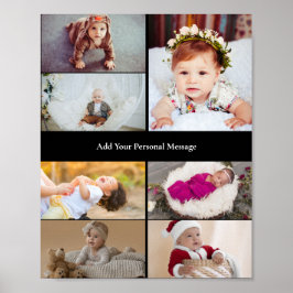 Entwerfen Sie Ihre eigene 7 FotoCollage Poster