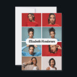 Entwerfen Sie Ihre eigene 8 FotoCollage Karte<br><div class="desc">Passen Sie Ihre persönliche Fotografie an. Sie können dieses maßgeschneiderte Produkt für besondere Anlässe wie Hochzeiten, Geburtstage, Weihnachten, Feiertage, Memorials, Abschluss, Geburtstage und vieles mehr machen. Es kann auch als Geschenk an Ihre beste Freundin, nahe Freundin, Familie und Verwandte gegeben werden.</div>