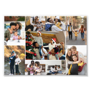 Entwerfen Sie Ihre eigene 9 FotoCollage Fotodruck