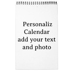 Entwerfen Sie Ihre eigene benutzerdefinierte Einze Kalender