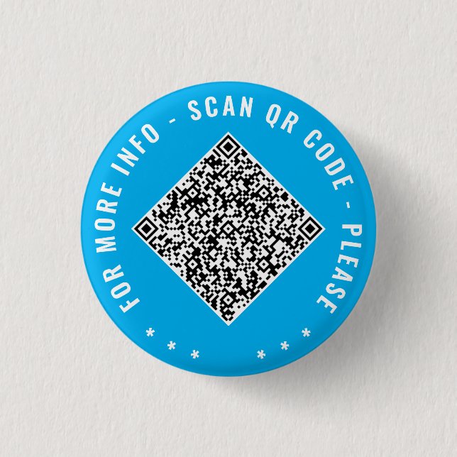 Entwerfen Sie Ihre eigene benutzerdefinierte QR-Co Button (Vorderseite)