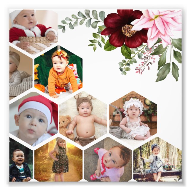 Entwerfen Sie Ihre eigene Blumenkollektion 10 Fotodruck (Vorne)